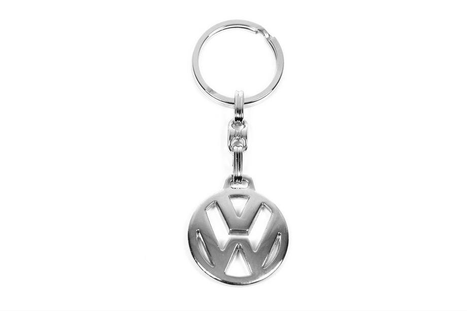 Volkswagen Metāla atslēgu piekariņš ar Volkswagen logotipu Image