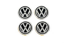 Volkswagen Uzlīmes disku centrālajiem vāciņiem 60 mm vw-60-n-bl (4 gab.) foto 2