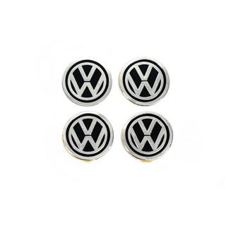 Uzlīmes disku centrālajiem vāciņiem 60 mm vw-60-n-bl (4 gab.) foto 2