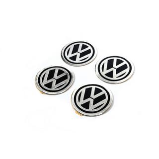 Uzlīmes disku centrālajiem vāciņiem 60 mm vw-60-n-bl (4 gab.) foto 1