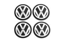 Volkswagen Uzlīmes disku centra vāciņiem 90 mm (4 gab.) foto 2