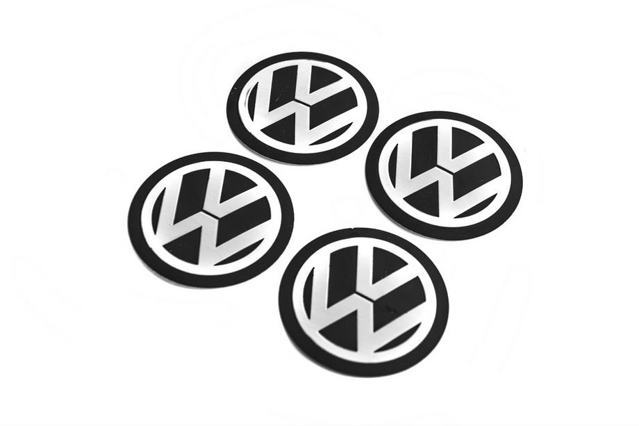 Volkswagen Uzlīmes disku centra vāciņiem 90 mm (4 gab.) Image