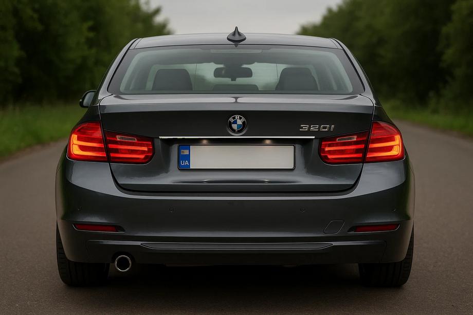 BMW 3. sērija F30/F31 2012–2019 Līste virs numura zīmes (nerūsējošais tērauds) Image