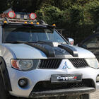 Mitsubishi L200 2006–2015 Motora pārsega uzlika V3 (ABS) foto 1