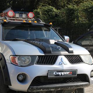 Motora pārsega uzlika V3 (ABS) Mitsubishi L200 2006–2015 foto 1