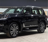 Lexus LX 500d/600 2022– Melni durvju moldingi F-Sport balts/melns (4 gab., ABS) foto 4