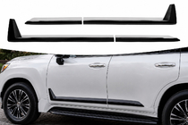 Lexus LX 500d/600 2022– Melni durvju moldingi F-Sport balts/melns (4 gab., ABS) foto 1