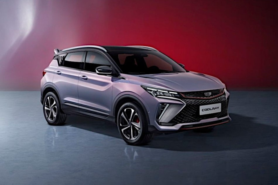 Apskats: atjauninātais kompaktais krosovers Geely Coolray