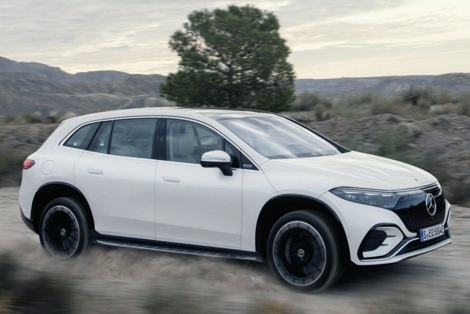 Apskats: elektriskais premium krosovers Mercedes-Benz EQS