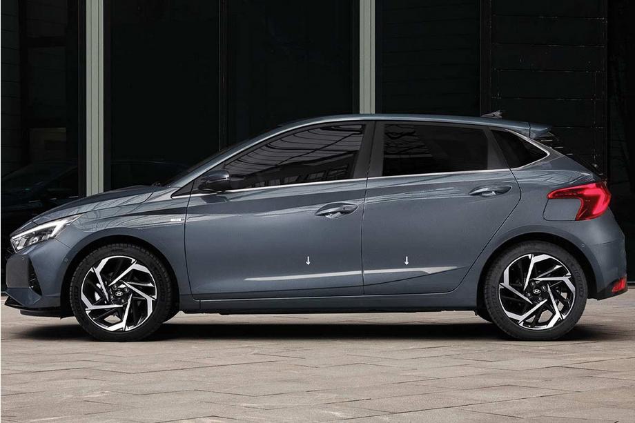 Hyundai I-20 2020– Durvju moldingi OmsaLine (4 gab., nerūs. tērauds) Image