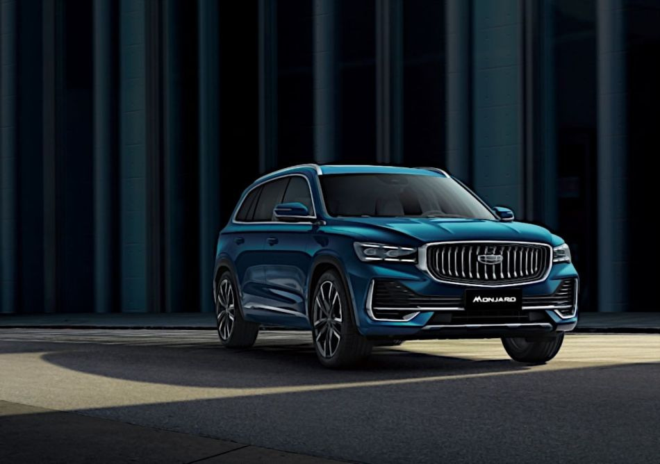 Geely Monjaro krosovera apskats