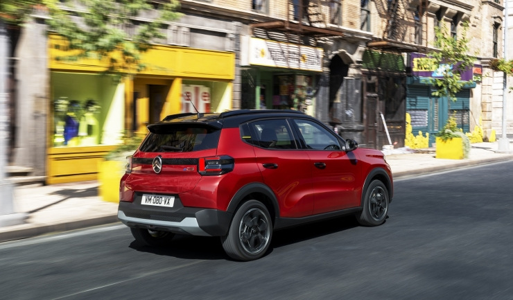 Elektriskais krosoverhečbeks Citroen e-C3
