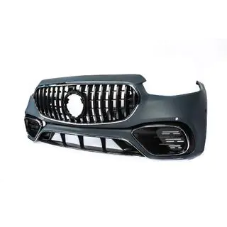 AMG S63 virsbūves komplekts ar sānu sliekšņiem foto 4