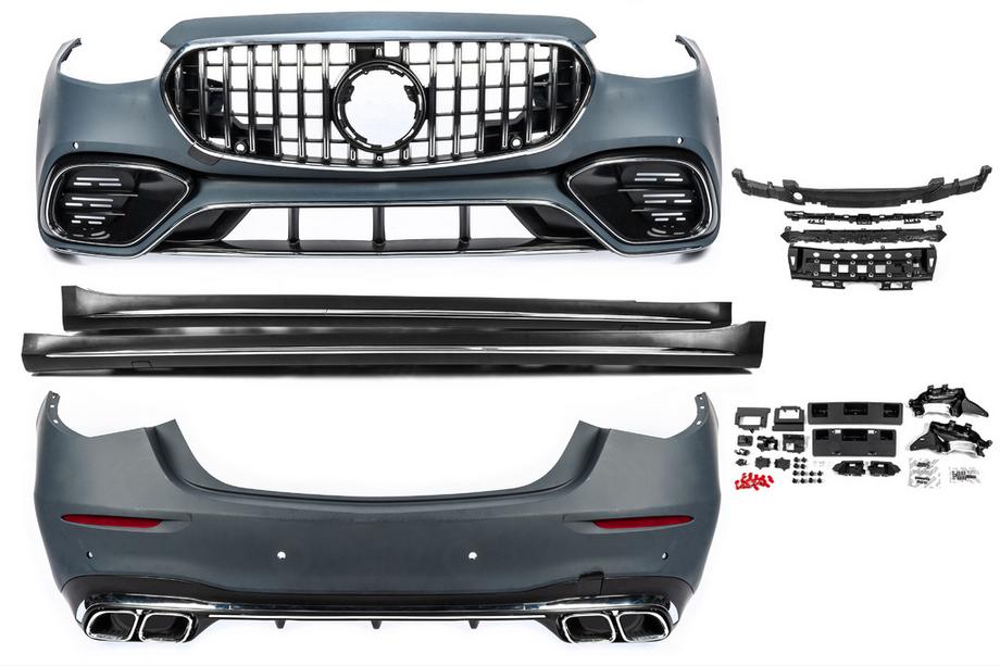 Mercedes S-class W223 2020– AMG S63 virsbūves komplekts ar sānu sliekšņiem Image