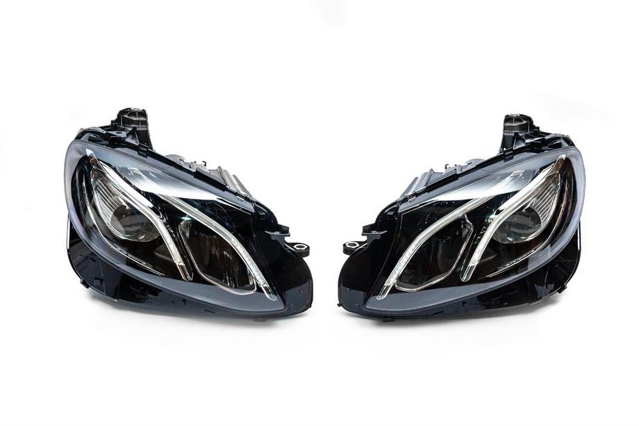 Mercedes E-klase W213 2016–2023 OEM priekšējie lukturi 2016-2020 (2 gab., bez vadības blokiem, LED) Image
