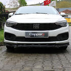Fiat Tipo 2016– Priekšējā bampera lūpas spoilers (ABS) foto 1