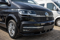 Volkswagen T6 2015–2024 Priekšējā bampera lūpas uzlika 2019-2021 Orion (ABS) foto 1