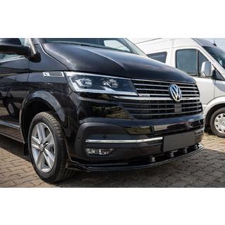 Priekšējā bampera lūpas uzlika 2019-2021 Orion (ABS) Volkswagen T6 2015–2024 foto 1