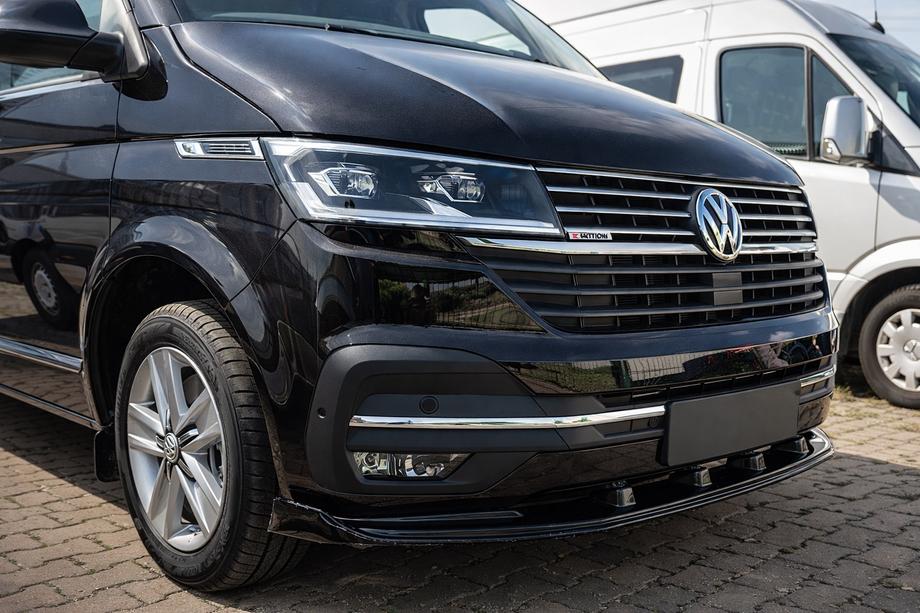 Volkswagen T6 2015–2024 Priekšējā bampera lūpas uzlika 2019-2021 Orion (ABS) Image