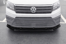 Volkswagen Crafter 2016– Priekšējā bampera lūpas spoilers (ABS) foto 1