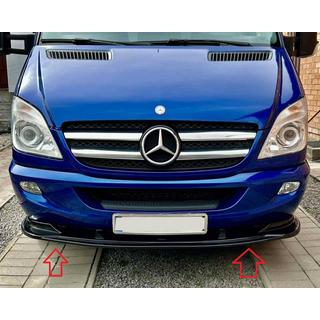 Priekšējā bampera lūpa 2006-2013 (ABS) Mercedes Sprinter W906 2006–2018 foto 2