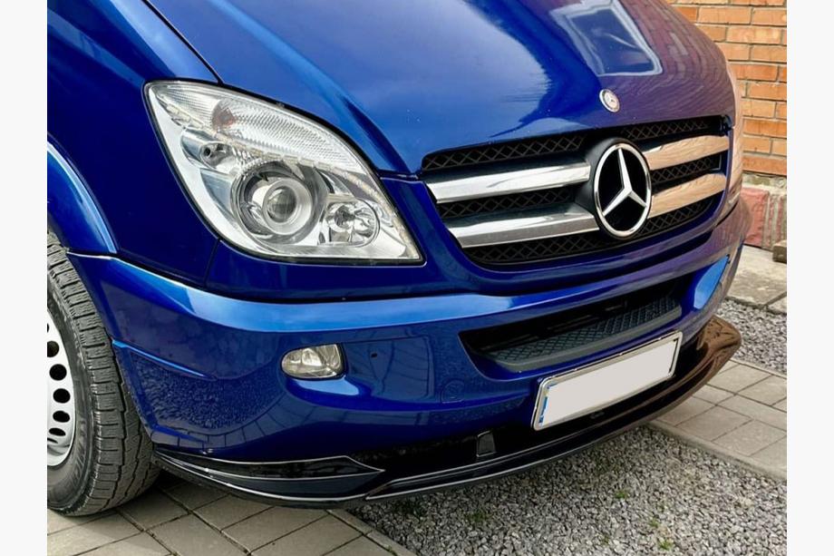 Mercedes Sprinter W906 2006–2018 Priekšējā bampera lūpa 2006-2013 (ABS) Image