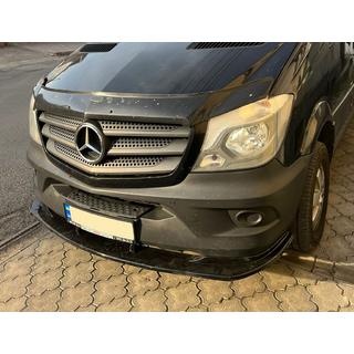 Priekšējā bampera lūpas uzlika 2013-2018 (ABS) Mercedes Sprinter W906 2006–2018 foto 4