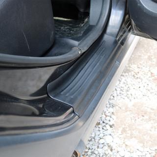 EuroCap durvju sliekšņu uzlikas (4 gab., ABS) Dacia Sandero 2013–2020 foto 3
