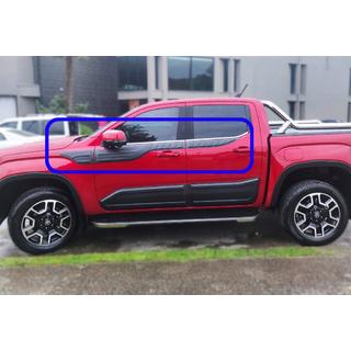 Durvju augšējās līstes (6 gab., ABS) Volkswagen Amarok 2022– foto 1