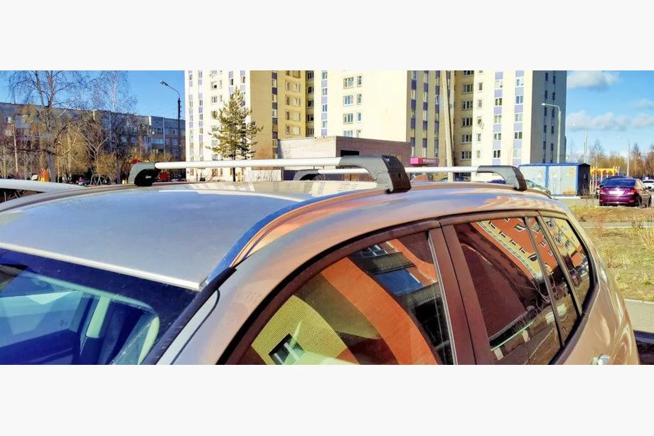 BMW X3 F25 2011–2018 Šķērssijas integrētajiem jumta reliņiem, slēdzamas ar atslēgu Skybar V2 (2 gab.) Image