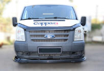 Ford Transit 2000–2014 Priekšējā bampera lūpas uzlika EuroCap (2006-2014, melna) foto 1
