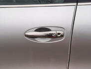 Renault Kadjar 2015–2022 Hromēti durvju rokturu uzlikas (4 gab.) Bez čipa, Carmos – turku tērauds foto 2
