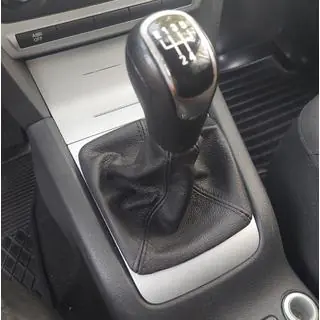 Ādas pārnesumu pārslēga manžeta Skoda Octavia II A5 2006–2010 foto 3