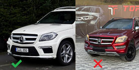 Mercedes GL/GLS klase X166 2012–2019 Priekšējā reste GT Panamericana (GL) – B prece foto 5