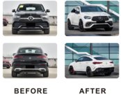 Mercedes GLE Coupé C167 2019– AMG GLE63 virsbūves komplekts (bodykit) foto 2