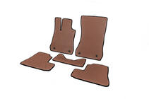 Mercedes S-class W221 2005–2013 EVA auto paklājiņi (Short, brūni) foto 2
