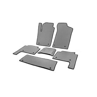 Salona paklājiņi 3 rindas (EVA, pelēki) Nissan Patrol Y62 2010–2024 foto 2