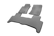 Toyota Land Cruiser Prado 120 2002–2009 EVA salona paklāji (2 rindas, pelēki) foto 4