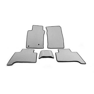 EVA salona paklāji (2 rindas, pelēki) Toyota Land Cruiser Prado 120 2002–2009 foto 1