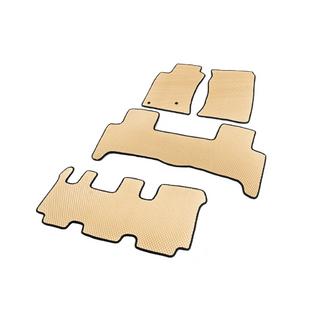 EVA paklājiņi (3 rindas, bēšā krāsā) Toyota Land Cruiser Prado 120 2002–2009 foto 2