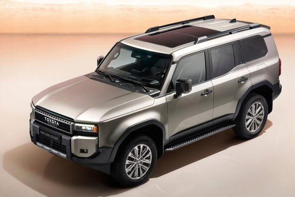 Apskats: Toyota Land Cruiser Prado J250 sestā paaudze Foto 1