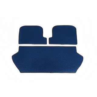 3 daļu bagāžnieka paklājiņš (EVA, zils) Volvo XC90 2002–2014 foto 1