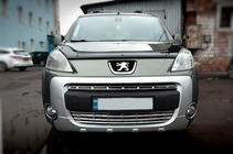 Peugeot Partner Tepee 2008–2018 Restes uzlikas (2 daļas, nerūsējošais tērauds) Carmos - turku teras foto 1