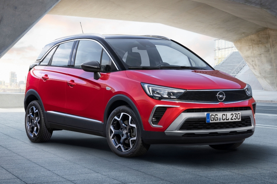 Opel Crossland: atjaunināts pilsētas krosovers