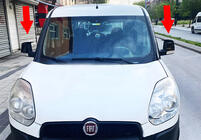 Fiat Doblo II 2010–2022 Spoguļu vāciņi BMW-Style (2 gab.) foto 1