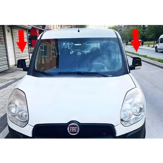 Spoguļu vāciņi BMW-Style (2 gab.) Fiat Doblo II 2010–2022 foto 1