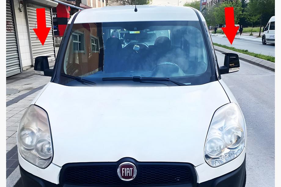 Fiat Doblo II 2010–2022 Spoguļu vāciņi BMW-Style (2 gab.) Image