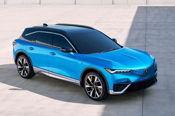 Acura ZDX elektriskā premium krosovera apskats Foto 1