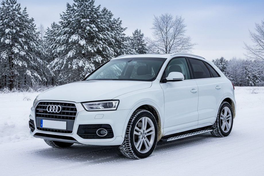 Audi Q3 2011–2019 Sānu sliekšņi Shining V1 (2 gab., alumīnijs) Image