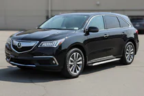 Acura MDX 2013–2020 Sānu sliekšņi Shining V1 (2 gab., alumīnijs) foto 1